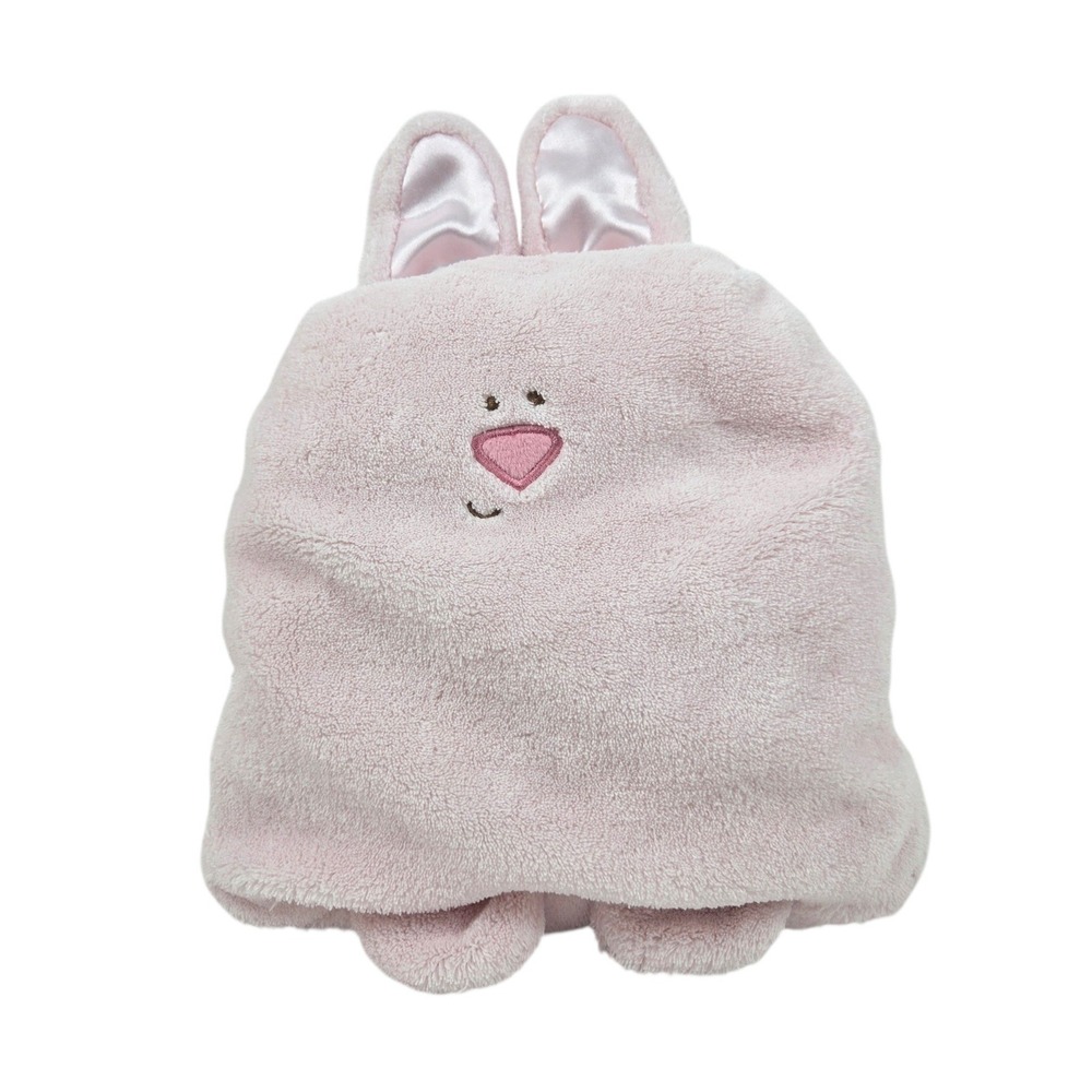 Baby GUND Simply Modern Bebba Plush Bunny Understuffed Pillow Pink 8.5" Lovey